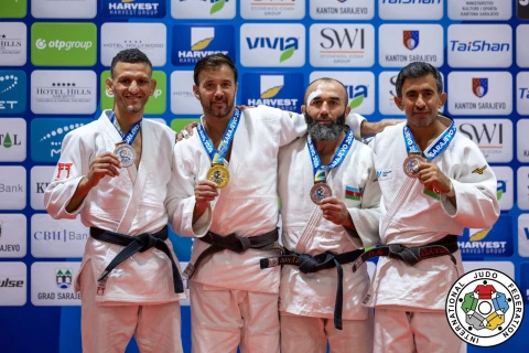 Азербайджанские дзюдоисты завоевали еще три медали чемпионата мира
