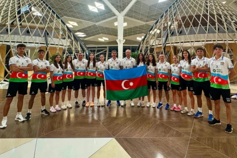 U-18 çimərlik voleybolçuları Avropa çempionatında çıxış edib