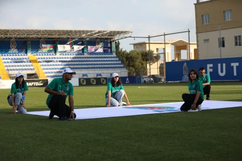 “Sabahın Ulduzları” Bakı Kubokunda U-15 liqasının yarımfinal oyunları keçirilib - FOTO