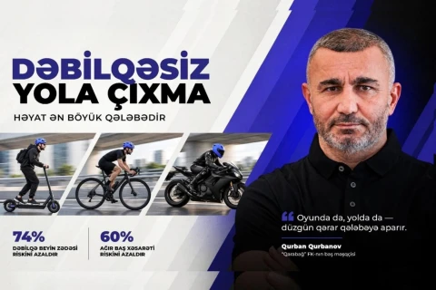 Azərbaycanın tanınmış idmançıları yol təhlükəsizliyi kampaniyasına qoşuldu - FOTO