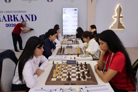 Şahmat Olimpiadası: Kişi millimiz qələbə qazandı, qadınlarımız isə uduzdu