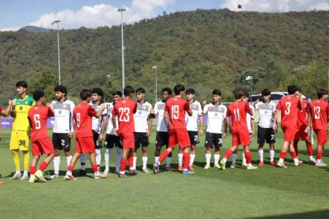 U-20 futbol millimiz Qəbələdə ilk yoxlama oyununu keçirib