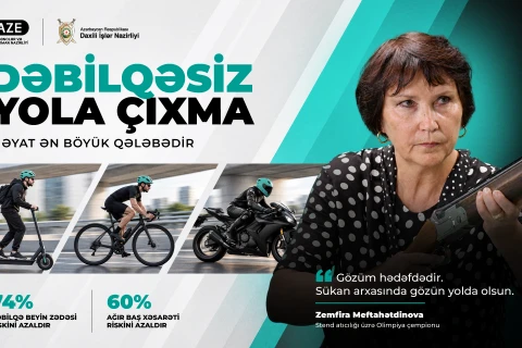 Azərbaycanın tanınmış idmançıları yol təhlükəsizliyi kampaniyasına qoşuldu - FOTO
