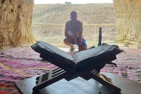 Dambrauskas Azərbaycanda səyahətə çıxdı