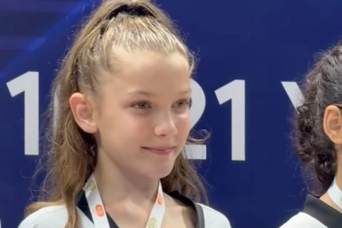 Дочь шехида Эльбруса Гусейнова стала чемпионкой Азербайджана по таэквондо