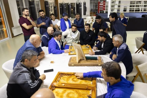 Güləş millilərinin məşqçiləri üçün Şamaxıda təlim keçirilib - FOTO