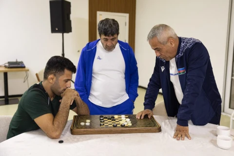 Güləş millilərinin məşqçiləri üçün Şamaxıda təlim keçirilib - FOTO