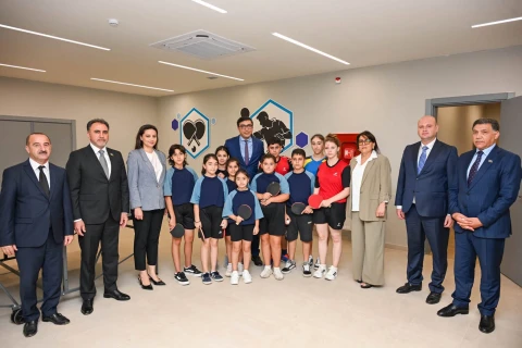 Qaradağda “Puta” idman zalı və minifutbol meydançası açıldı - FOTO