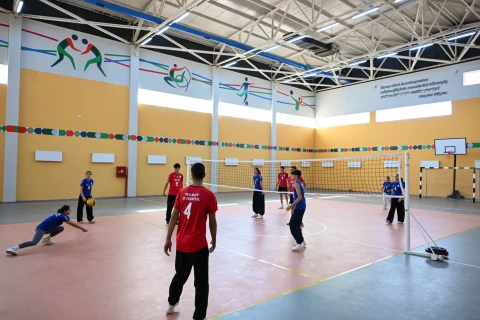 Qaradağda “Puta” idman zalı və minifutbol meydançası açıldı - FOTO