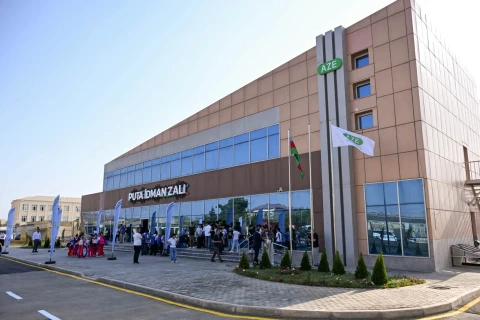Qaradağda “Puta” idman zalı və minifutbol meydançası açıldı - FOTO