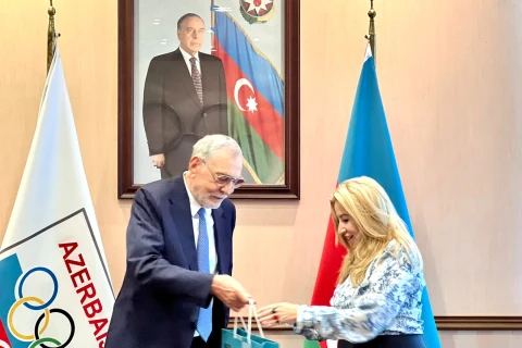 Azərbaycan və Yunanıstan arasında idman əməkdaşlığı müzakirə edildi - FOTO