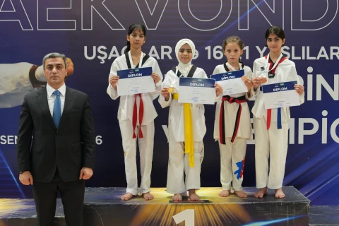 Taekvondo üzrə uşaqlar arasında ölkə birinciliyinə yekun vurulub