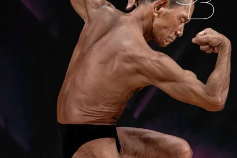 90 yaşlı yapon bodibilder yubileyindən bir gün sonra çempion oldu - FOTO
