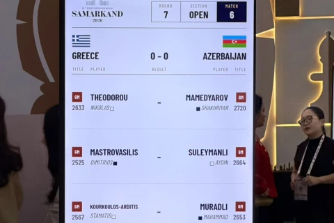 Azerbaijan begin seventh-round matches at World Chess Olympiad – İDMAN.BİZ FROM SAMARKAND