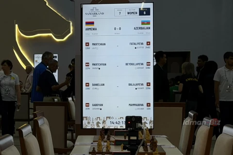 Azerbaijan begin seventh-round matches at World Chess Olympiad – İDMAN.BİZ FROM SAMARKAND