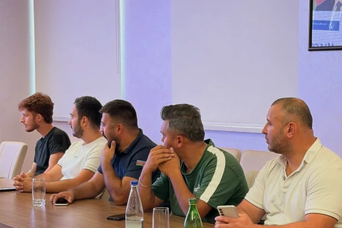 Respublika Velotrekində məşqçilər üçün “Təhlükəsiz idman” mövzusunda təlim keçirilib - FOTO
