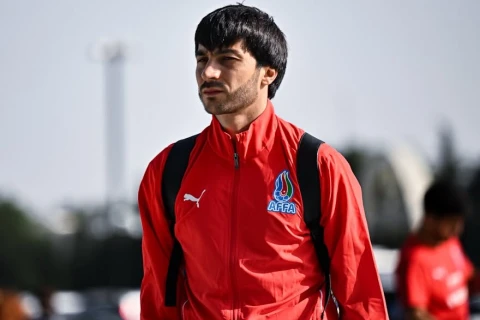 Futbol millimiz Litvaya yola düşüb - FOTO/VİDEO