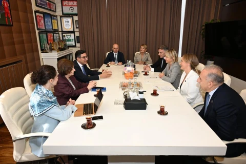 Azərbaycan və Gürcüstanın gənclər və idman əməkdaşlığı müzakirə edildi - FOTO