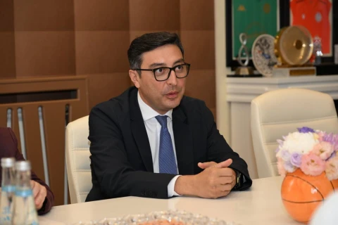 Azərbaycan və Gürcüstanın gənclər və idman əməkdaşlığı müzakirə edildi - FOTO