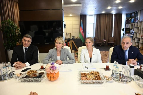 Azərbaycan və Gürcüstanın gənclər və idman əməkdaşlığı müzakirə edildi - FOTO