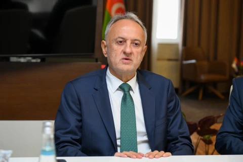 Fərid Qayıbov Serbiyanın idman nazirini qəbul edib - FOTO