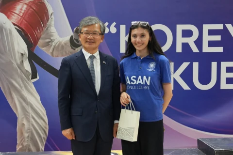 Taekvondo üzrə ənənəvi “Koreya Səfiri Kuboku” keçirilib
