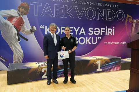Taekvondo üzrə ənənəvi “Koreya Səfiri Kuboku” keçirilib