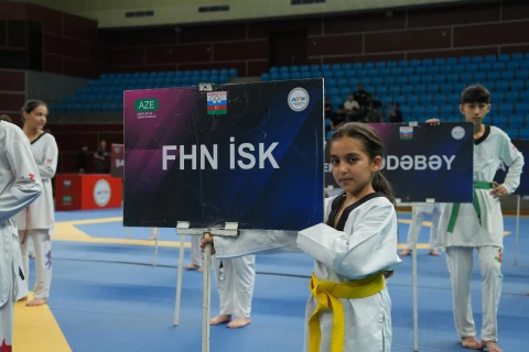 Taekvondo üzrə ənənəvi “Koreya Səfiri Kuboku” keçirilib