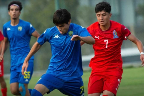 Azərbaycanın U-19 yığması "Kəpəz"in əvəzedici heyəti ilə bərabərə qaldı