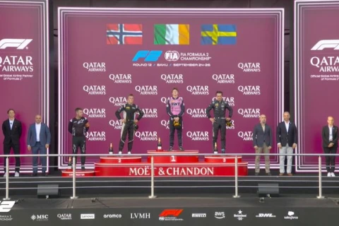 Aleks Dann Bakıda qalib gəldi - “Formula-2”də əsas yarışın podiumu məlum oldu - YENİLƏNİB + FOTO