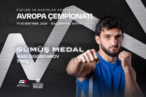 Азербайджанский боксер завоевал "серебро" чемпионата Европы