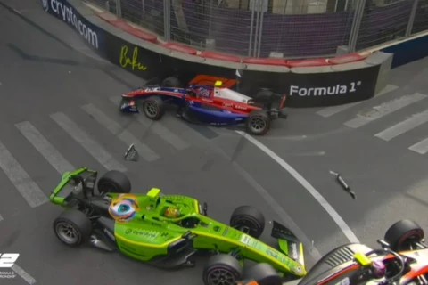 “Formula-2”: “Bakıda zəncirvari qəza olub, yarışda fasilə yaranıb - YENİLƏNİR + FOTO