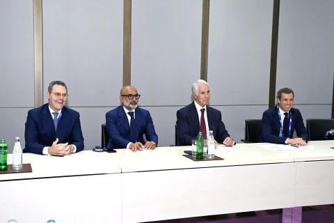 SOCAR İtaliya Futbol Federasiyası ilə Strateji Əməkdaşlığa dair Müqavilə imzalayıb - FOTO