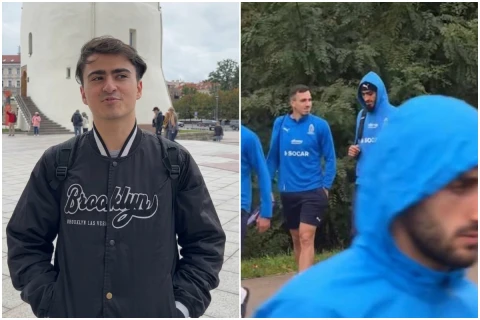 Litva-Azərbaycan futbol matçı ərəfəsində nələr yaşanır? - İDMAN.BİZ Kaunas şəhərində - VİDEO