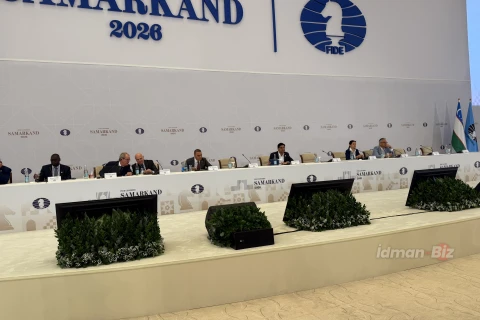Şavkat Mirziyoyev FIDE prezident seçkilərinin iştirakçılarını salamlayıb - İDMAN.BİZ SƏMƏRQƏNDDƏN - YENİLƏNİB + FOTO