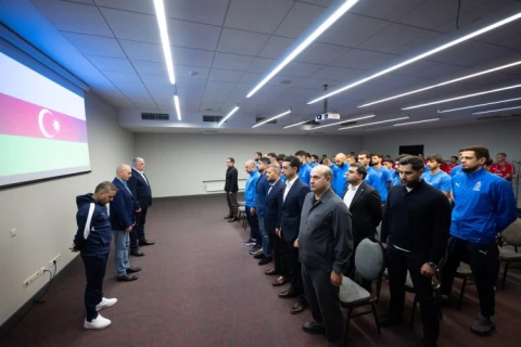 Litvada şəhidlərin xatirəsi yad edildi - FOTO