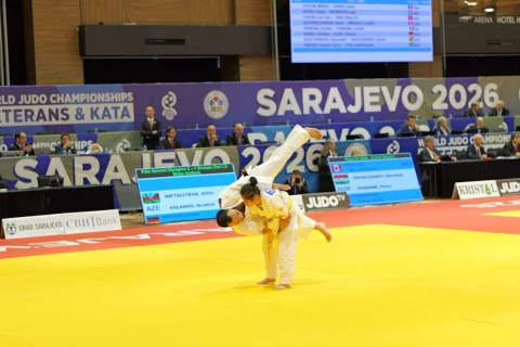 Cüdoçularımız Xüsusi Olimpiya Açıq Turnirində beş medal qazanıblar - FOTO