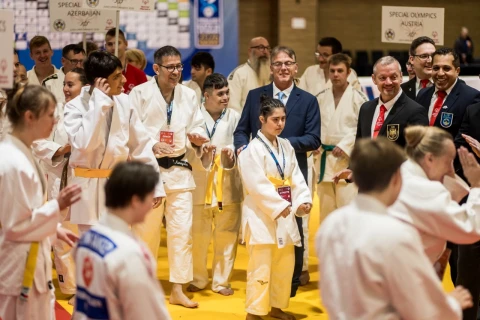Cüdoçularımız Xüsusi Olimpiya Açıq Turnirində beş medal qazanıblar - FOTO