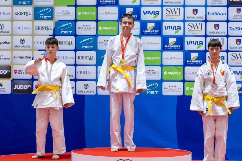 Cüdoçularımız Xüsusi Olimpiya Açıq Turnirində beş medal qazanıblar - FOTO