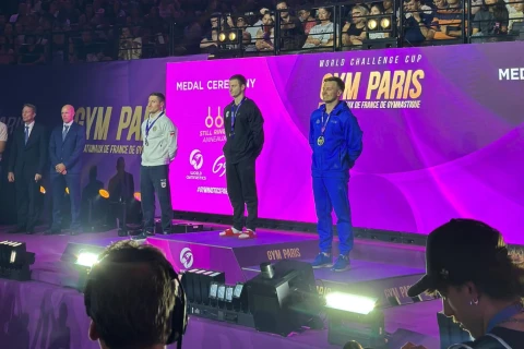 Gimnastımız Parisdə Dünya “Challenge” Kubokunda bürünc medal qazanıb