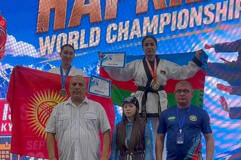 Hapkidoçularımız Qırğızıstanda 13 medal qazandılar - FOTO