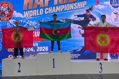Hapkidoçularımız Qırğızıstanda 13 medal qazandılar - FOTO