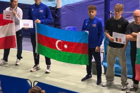 İdmançılarımız savat üzrə Avropa çempionatında iki medal qazanıblar - FOTO