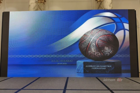 Azərbaycan Basketbol Federasiyasının hesabat tədbiri keçirilir - FOTO