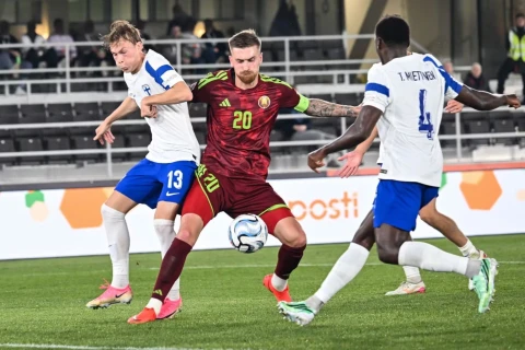Moldova evdə Farer adalarını məğlub edə bilmədi, Finlandiya və Belarus xalları bölüşdü