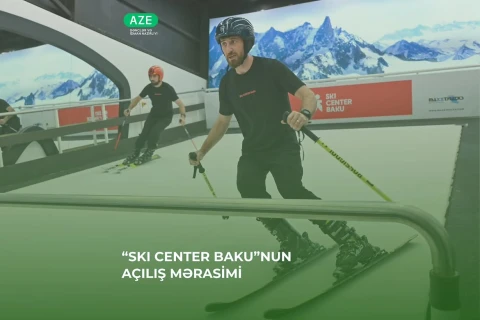 Bakıda dünyanın ikinci ən böyük qapalı xizək mərkəzlərindən birinin açılışı olub