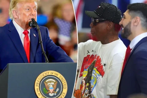 Trump makes unusual promise to NBA legends Rodman and Kanter Freedom