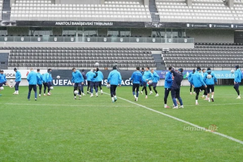 Azərbaycan millisinin Litva ilə oyunöncəsi açıq məşqi baş tutub - FOTO/VİDEO
