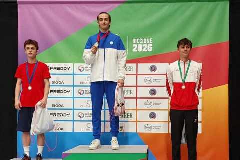 Gimnastlarımız İtaliyada beş qızıl, bir gümüş medal qazanıblar - FOTO