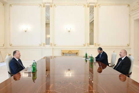 Президент Ильхам Алиев принял главу Международной федерации дзюдо - ФОТО